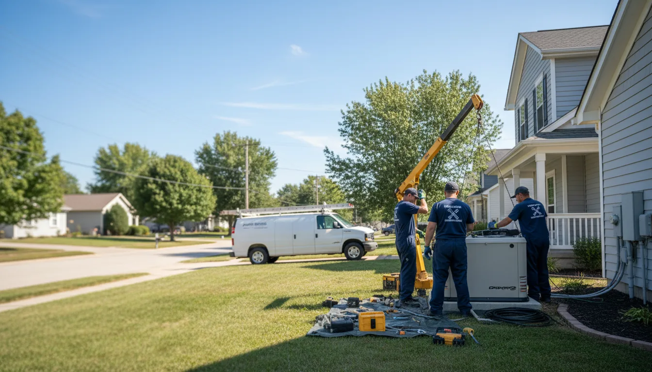 Generator Installation in Santa Fe Springs, CA near me